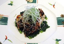 みそ漬けチキンのグリルごま風味