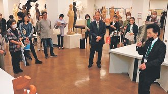 見逃すまいとファン続々　日展富山展１１日閉幕