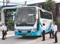 運転手確保へ環境充実　アルペン交通（立山）新社屋・最新バス導入