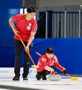 カーリング混合Ｄは３勝１敗に