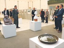 ７部門、個性光る２４２点　富山市美術作家連合会展