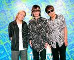 「TM NETWORK」の(左から)小室哲哉、宇都宮隆、木根尚登=東京都中央区