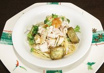 ひんやり冷しゃぶパスタ