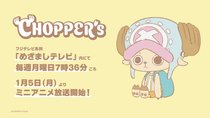 『ワンピース』新作ミニアニメ発表　『CHOPPER's』1月5日からめざましテレビ内で放送