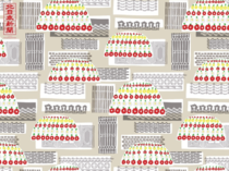 富山もよう新柄「DOZOU」登場!高岡の歴史と伝統を語る街並みを表現