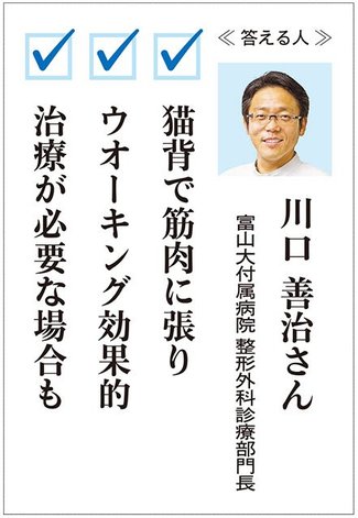 お医者さんに聞いてみよう（５）<br />肩凝りを和らげたい