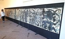 コレクションへのいざない＋（プラス）＜１４＞　南砺市福光美術館　棟方の戦前最大の板画作「東北経鬼門譜」　びょうぶに仕立て来年公開