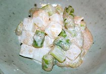 長芋の辛子めんたいマヨネーズあえ