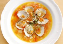 トマトのクラムチャウダー
