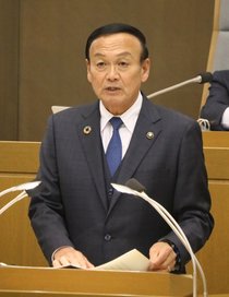 藤井市長、国の税制改正「代替財源の確保を」　富山市議会１２月定例会開会