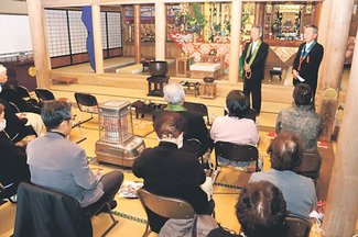 被災の廣讃寺、修復終える　報恩講に合わせ完成会、氷見