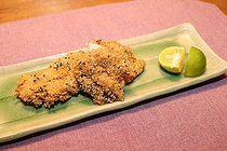 鶏ささみのゴマフライ