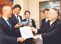「魚津・滑川の日」勝利へ意気込み　カターレが長野戦ＰＲ
