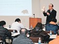 ツキノワグマの出没傾向学ぶ　氷見で対策研修会、ねいの里（富山）赤座さんが講演