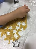 息子たちとクッキー作り