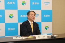 意見まとまれば議論参加要請へ　地鉄存廃であいの風、黒部市長が見通し示す