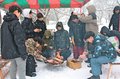 児童が考えた遊び満喫　雪合戦や輪投げ、魚津総合公園でイベント