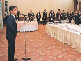 農林水産業の発展願い交流　東京で県人会